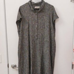McCullough Grey Casual Cotton dress